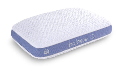 Bedgear Balance 1.0 Performance Queen Pillow – Stomach Sleeper | Oreiller PerformanceMD Balance 1.0 de Bedgear pour grand lit - pour dormeur sur le ventre