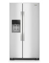 Whirlpool 36\" 28.7 Cu. Ft. Side-by-Side Refrigerator – Fingerprint-Resistant Stainless - WRSF6536RZ