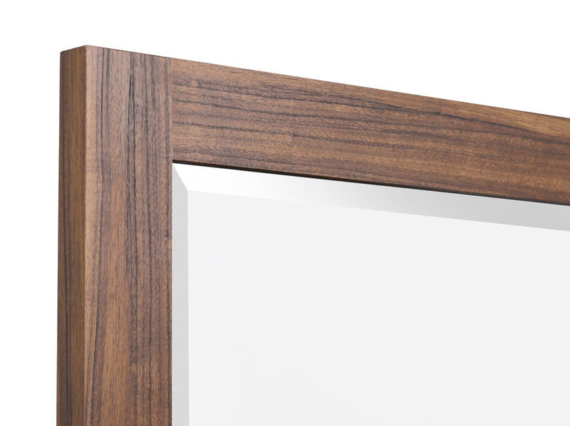 Dante Bedroom Dresser Mirror - Brown