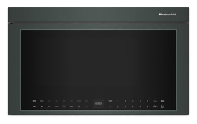 KitchenAid Multifunction Smart Flush Mount Over-the-Range Microwave Oven - Juniper - YKMMF730PJP | Four à micro-ondes à hotte intégrée intelligent multifonctionnel KitchenAid à installation affleurée - Genévrier - YKMMF730PJP