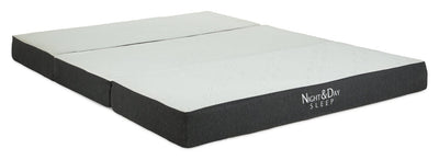 Parker Tri-Fold Pocket Coil Memory Foam Mattress - Queen Size | Matelas pliable en trois Parker en mousse à mémoire de forme avec ressorts ensachés - format grand lit