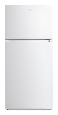 Midea 27.5” 16 Cu. Ft. Top Mount Freezer Refrigerator – White - MRT16D2BWW