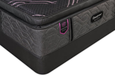 Beautyrest Black Signature Magenta Euro Pillowtop King Mattress Set | Ensemble Matelas à Euro-plateau épais Magenta Signature de Beautyrest BlackMD pour très grand lit