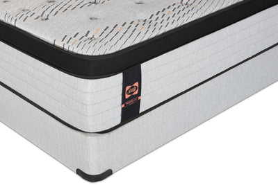 Sealy Posturepedic® Plus 1000 Series Bronson Eurotop Medium Queen Mattress Set | Ensemble matelas semi-ferme à Euro-plateau Bronson PosturepedicMD Plus de série 1000 de Sealy pour grand lit | BRONSNQP