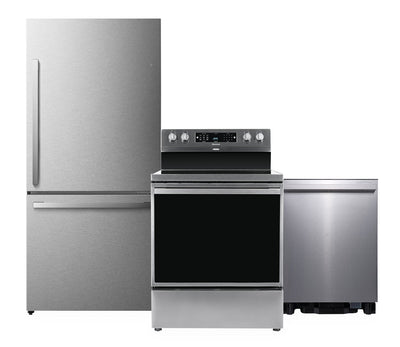 Hisense 3-Piece Kitchen Appliance Package | Ensemble de 3 électroménagers Hisense pour la cuisine | HI02KPK3