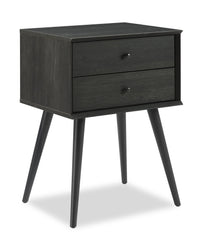 Mori Bedside 2-Drawer Nightstand, 18