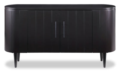 Kort & Co Vance 55" Cabinet – Matte Black | Armoire Vance de Kort & Co. de 55 po - noir mat