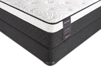 Springwall Encore Echo Eurotop Firm King Mattress Set | Ensemble matelas ferme à Euro-plateau Encore Echo de Springwall pour très grand lit
