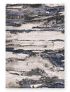 Linnie Blue Grey Area Rug - 5'3\" x 7'7\"