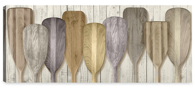 Paddle Canvas Artwork – 20" x 48" | Œuvre d’art « Paddle » sur toile - 20 po x 48 po