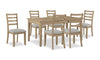 Cove 7-Piece Dining Set - Natural