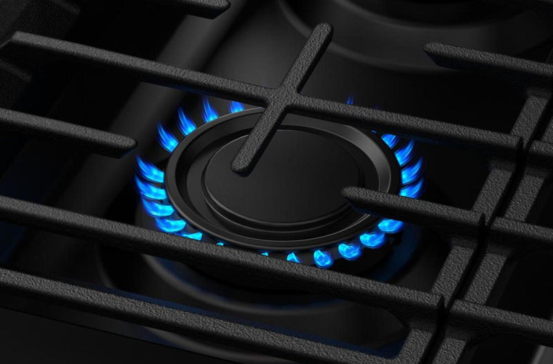 Whirlpool 5 Cu. Ft. Gas Range with Air Fry and Self-Clean - Black Stainless Steel - WFGS5030RV