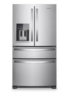 Whirlpool 36\" 24.5 Cu. Ft. French-Door Refrigerator - Stainless Steel - WRMF3636RZ