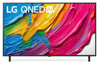 LG 55" QNED80 QNED 4K UHD Smart webOS TV (55QNED80AUA.ACC) - 2025 Model | Téléviseur intelligent QNED LG QNED80 UHD 4K de 55 po avec webOS (55QNED80AUA.ACC) - modèle 2025