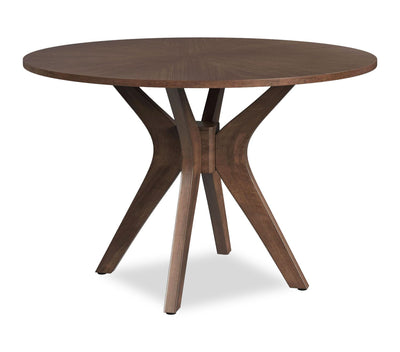 Rain Dining Table, 45"W Round - Brown | Table de salle à manger ronde Rain de 45 po (L) - brune
