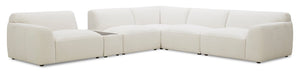 Riverside 6-Piece Sectional - Oyster