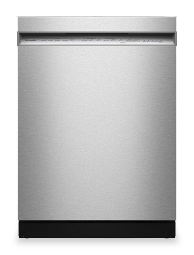 KitchenAid 24" 44 dBA Dishwasher with 360° Max Jets™ Third Rack – PrintShield Stainless - KDFS424SPS | Lave-vaisselle KitchenAid de 24 po et de 44 dBA et troisième panier 360° Max JetsMC - acier inoxydable avec fini PrintShieldMC - KDFS424SPS