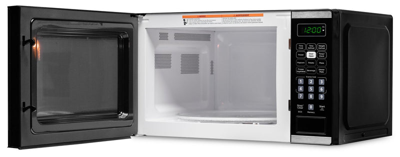 Danby 0.7 Cu. Ft. Countertop Microwave with Auto Defrost - Stainless Steel - DBMW0722BBS
