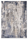 Lucas 7'10\" x 10'6\" Distressed Area Rug – Blue