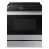 Samsung 6.3 Cu. Ft. Smart Electric Slide In Range with Oven Camera - Stainless Steel - NSE6DG8700SRA…