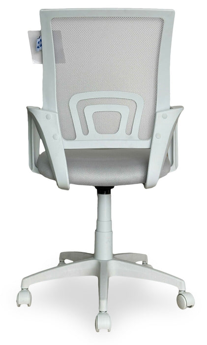 Sealy® Raven 25.2” Adjustable Ergonomic Office Chair with Mesh Padding - White