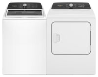 Whirlpool 5.3 Cu. Ft. Top-Load Washer with Built-In Faucet and 7 Cu. Ft. Electric Dryer with Steam