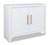 Keena 40\" Solid Wood Accent Cabinet - White