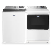 Maytag 6.0 Cu. Ft. Top-Load Washer and 7.4 Cu. Ft. Pet Pro Electric Dryer – White