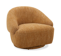 Villa Swivel Accent Chair - Mustard