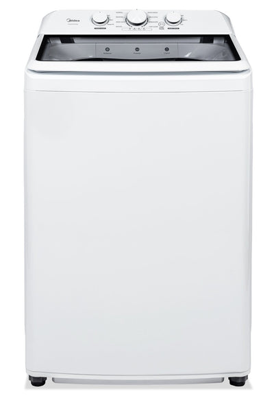 Midea 4.5 Cu. Ft. Top Load Agitator Washer – White - MLTW45A2BWW | Laveuse Midea à chargement par le haut de 4,5 pi3 avec agitateur - blanche - MLTW45A2BWW