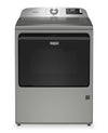 Maytag 7.4 Cu. Ft. Top Load Gas Dryer with Advanced Moisture Sensing – Radiant Silver - MGD6205RR
