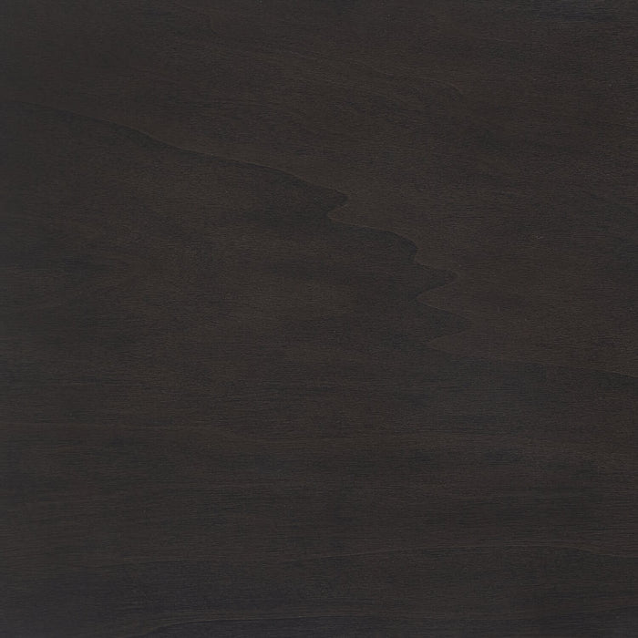 Jorja 46\" Modern Glass Top Sofa Table - Brown with Bentwoood Legs