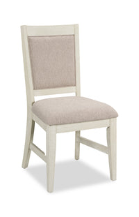 Vida Dining Chair with Polyester Fabric - Sand