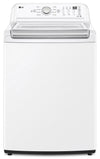 LG 5.8 Cu. Ft. Top-Load High-Efficiency Washer - White - WT7150CW