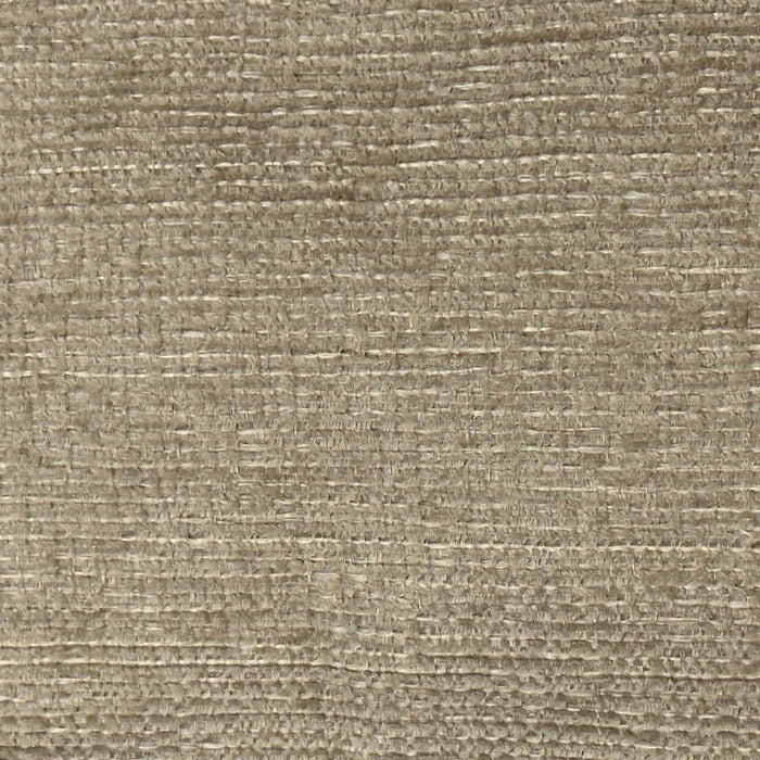 Made in Canada Wynn 93\" Chenille Fabric Sofa with Nailhead Trim and Wood Bun Legs - Taupe