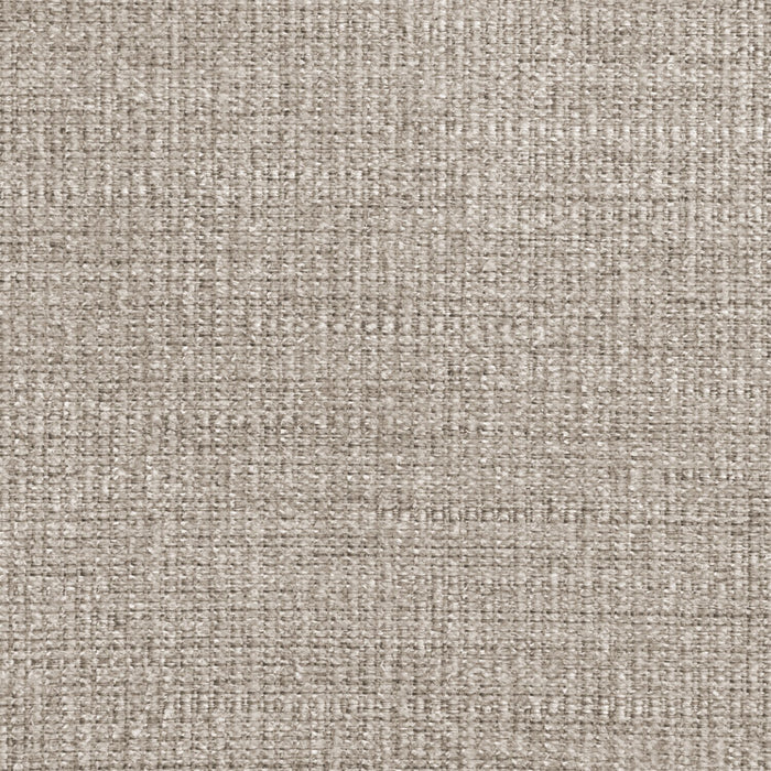 Made in Canada Wynn 93\" Chenille Fabric Sofa with Nailhead Trim and Wood Bun Legs - Linen Beige
