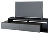 Nordika Damask 72\" TV Stand - Grey/Black