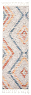 Vera Sun Ivory/Blue Area Rug - 2'7\" x 8'4\"