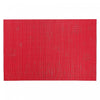 Vinyl Placemat Winter Forest Red - Set of 12