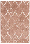 Serafina Pink Shag 3'11\" x 6'0\" Area Rug