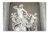 Laocoon And His Sons Statue In Vatican Museum 16x24 Wall Art Frame And Fabric Panel