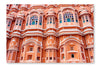 Hawa Mahal Palace 28x42 Wall Art Frame And Fabric Panel