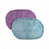 Oval Chenille Shaggy Bathmat 18 x 30 - Set of 2