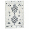 Lola Diamond Grey 3x5 Area Rug
