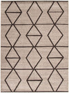 Anandi Grey-Brown Area Rug - 3'11\" x 5'7\"