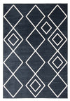 Kenza Blue Machine Washable Area Rug - 6'0\" x 9'0\"