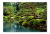 Calm Zen Lake 24x36 Wall Art Frame And Fabric Panel