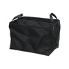 Rect. Textilene Storage Basket with Handles Black
