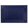 Vinyl Placemat Classic Navy Blue - Set of 12