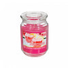 18 Oz Scented Jar with Glass Lid Watermelon Lemonade - Set of 2 Candle